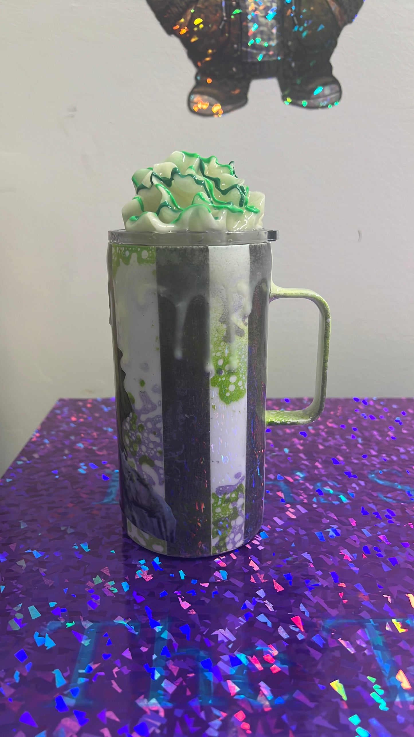3D whip 20 oz beetle juice Tumbler