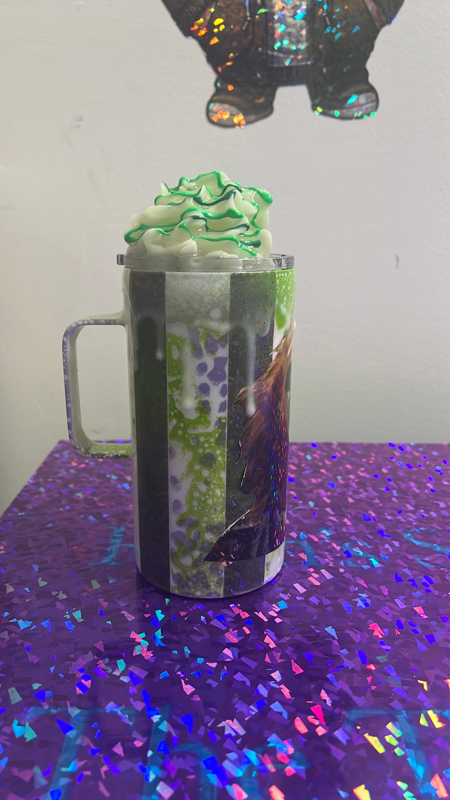 3D whip 20 oz beetle juice Tumbler