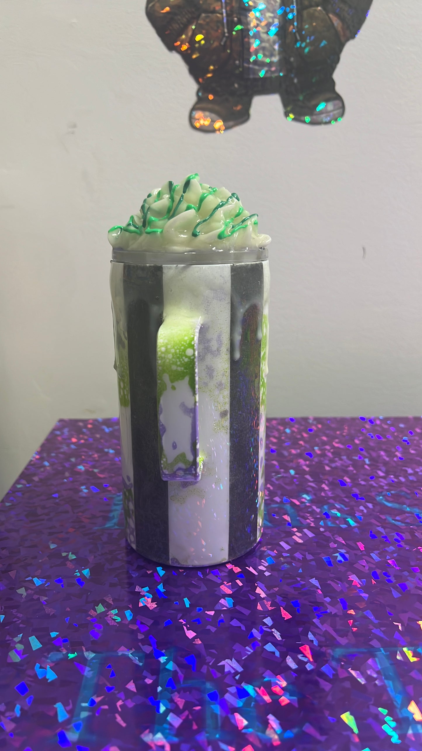 3D whip 20 oz beetle juice Tumbler